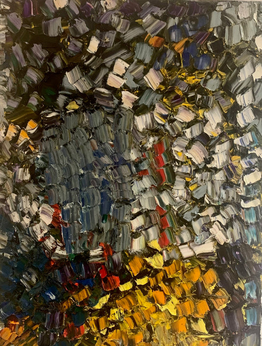 Untitled, 20"x40" Oil On Canvas, Sold 2020