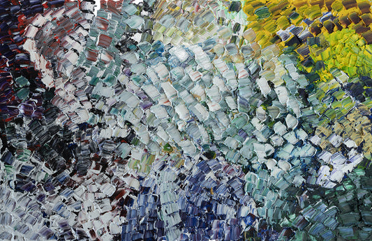 Sunburst, 40”x60” Oil On Canvas, Sold 2019